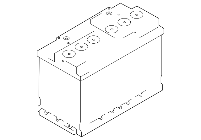 Genuine Replacement AGM Starter Battery For T5, T6, T6.1 and 2nd Battery for California