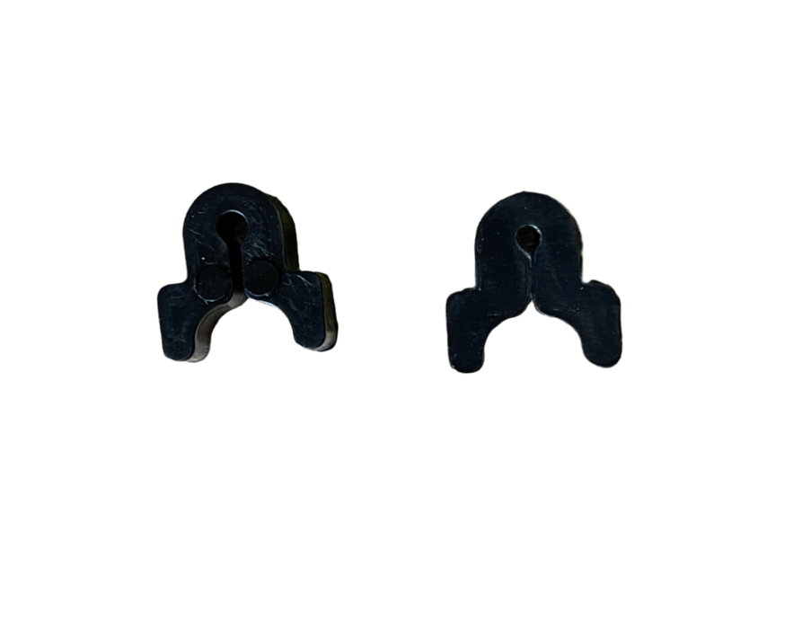 Curtain Track Button - Black