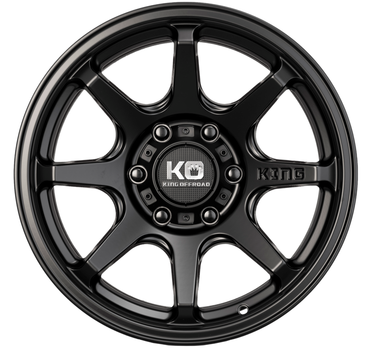 GRAPPLER - Alloy Wheel for VW T6.1 / T6 / T5 - Satin Black - 17x7.5 - 5/12035P - 1250KG