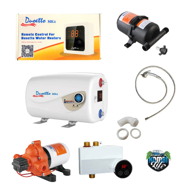 Hot Water with Rear Shower Kit