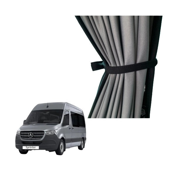 Barn Door Camper Curtain - Mercedes Sprinter - Block Out Style