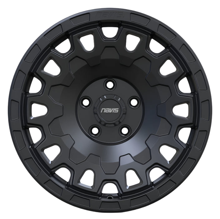 Navis Dura-AT – 17″ Satin Black Finish 8.5J 5×120 Alloy Wheels – Load Rated