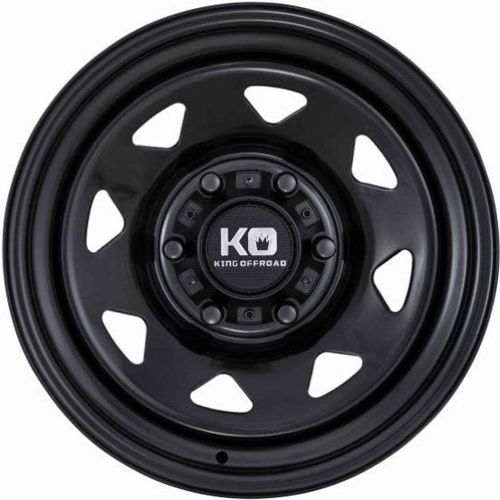 Terra King Steel Wheel for VW T6.1 / T6 / T5 -Satin Black - 17"x8 5x120