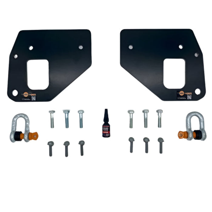 Volkswagen T5/T6 & T6.1 Rear Recovery Points with Shackles