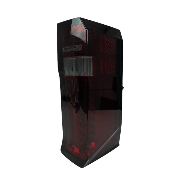 VW Crafter (2017-onwards) – Rear Lights – Sequential Indicator – LED – RHD – Barn Door – Red Smoke