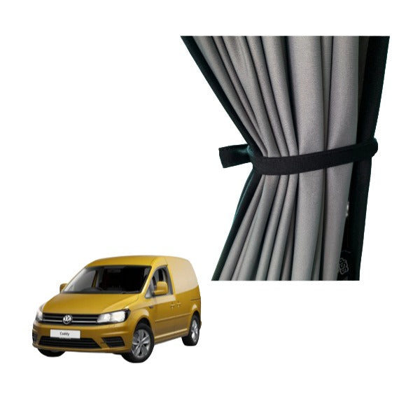 VW Caddy Van (2012-2020) - 1pc Window Blackout Camper Curtain - Tailgate