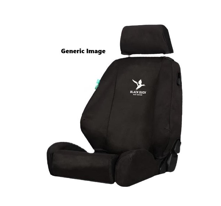 Driver seat With Armrests and Passenger 3/4 Bench Seat - Seat Covers for VW Crafter 2017 onwards