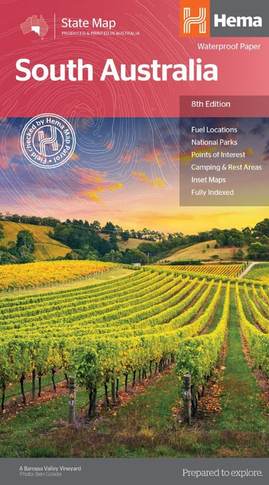Hema Maps South Australia State Map