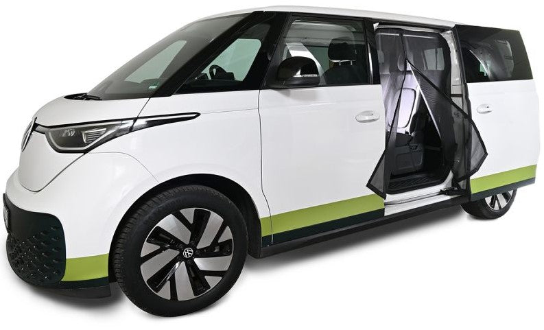 Mosquito Net VW ID. BUZZ / ID. BUZZ CARGO FINE Mesh + MAGNETIC Zipper for LEFT Side Door