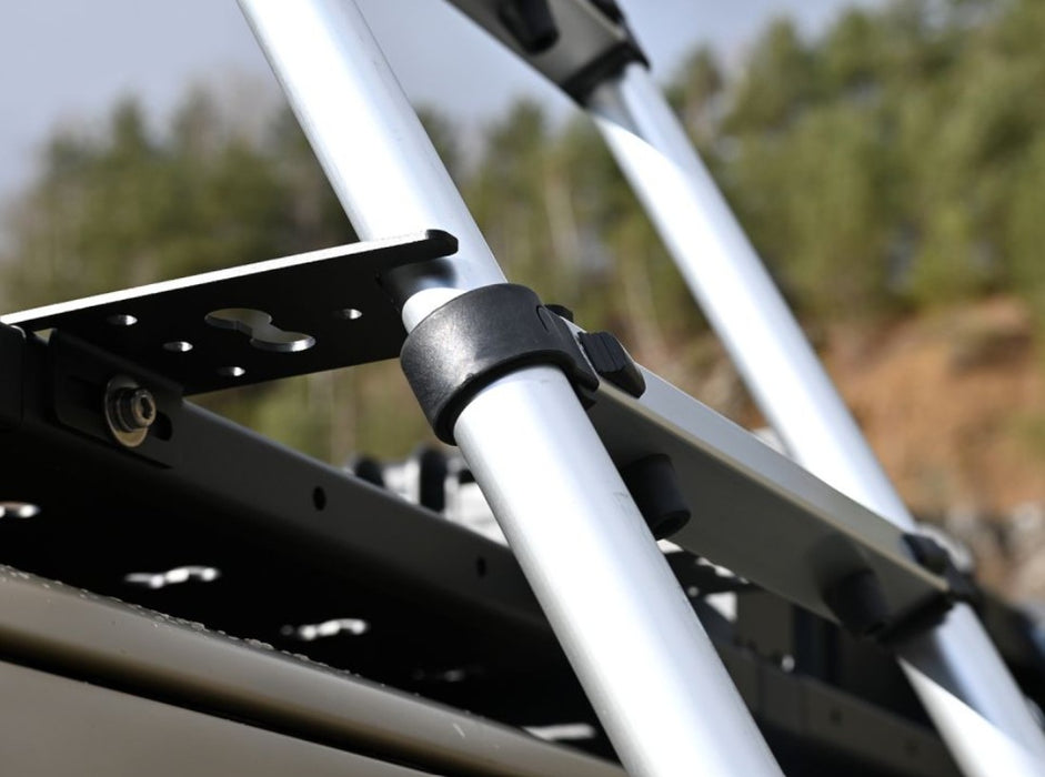Rolling Space Telescopic Ladder Holder - Anti-Slip - Long