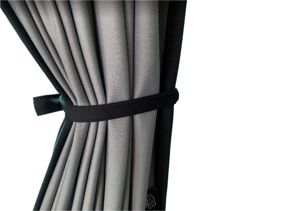 Sliding Door Curtain for VW Multivan T5 & T6 & T6.1 - 1pc - LEFT - Grey Rail