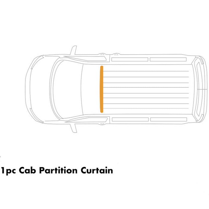 VW T5 / T6 / T6.1 Caravelle / Multivan Cab Partition Curtain