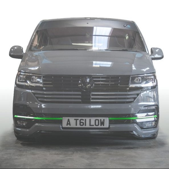 VW Transporter T6.1 – Lower Grille Trims / Strips – Colour Options