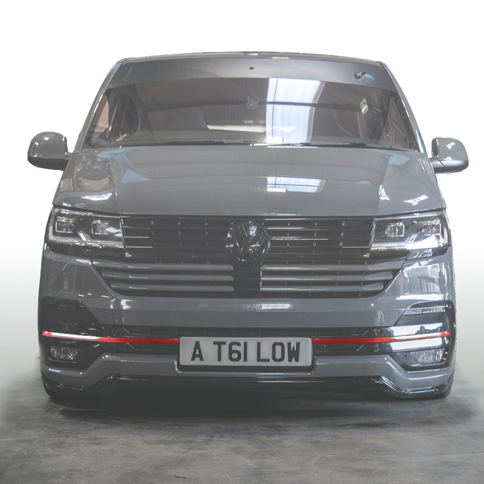 VW Transporter T6.1 – Lower Grille Trims / Strips – Colour Options