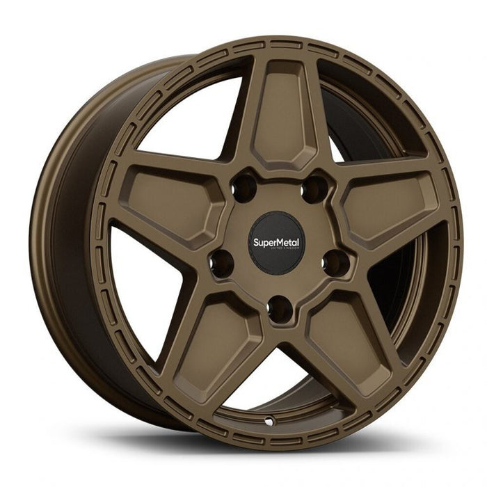SuperMetal – Rocket Alloy Wheels 20″ Bronze Finish - 9J – 5×120 – Load Rated