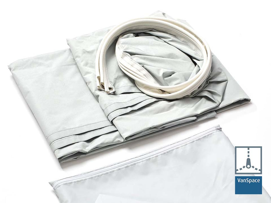 Sun Shade 'COMFORT' for Awning Rail / MultiRail - 3m x 3m for California Beach