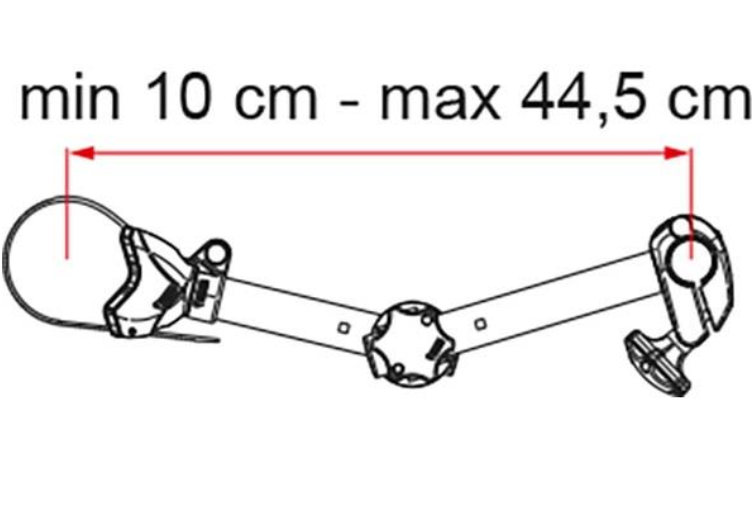 Fiamma Bike Block Pro S D2 - 3rd Bike - ALU