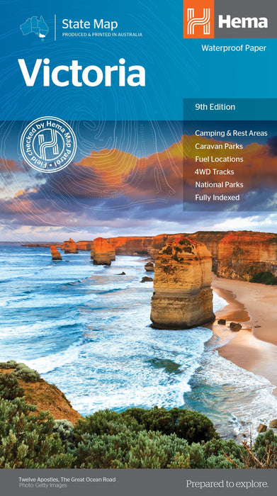 Hema Maps Victoria State Map