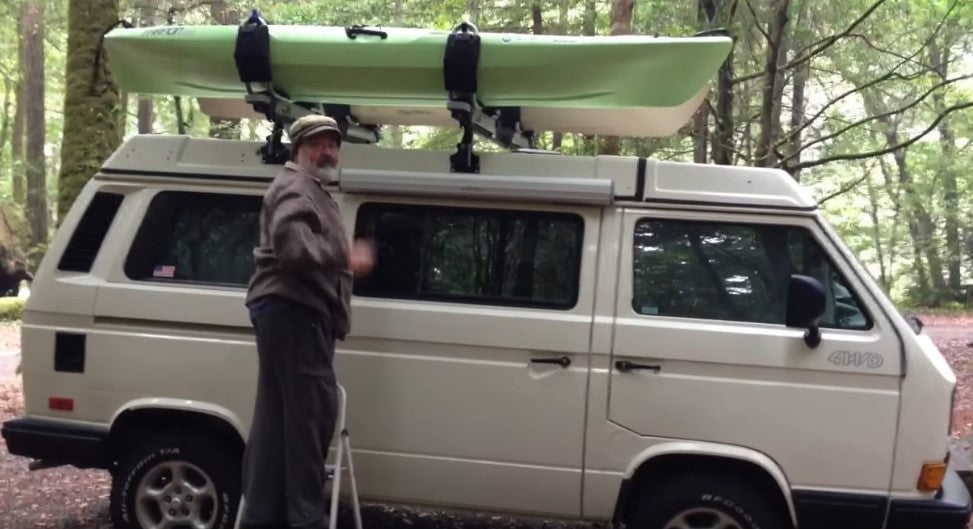 Thule Hullivator Pro Kayak with Lift Assist for Volkswagen Vans