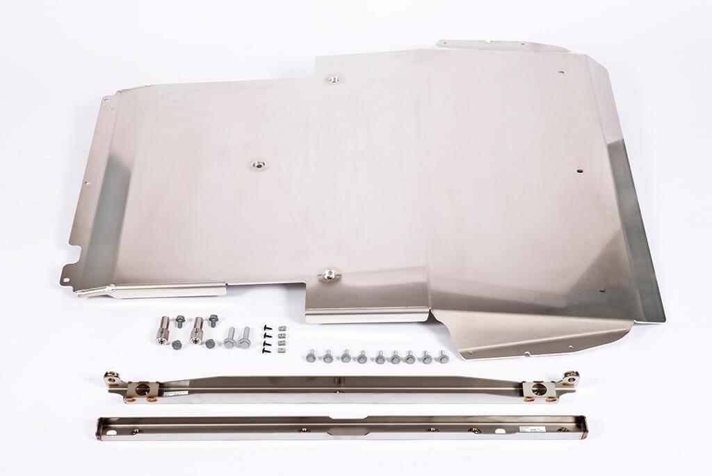 Seikel - Guard - CRAFTER - Aluminium Protection Plate kit Desert Plus for Engine/AdBlue Tank