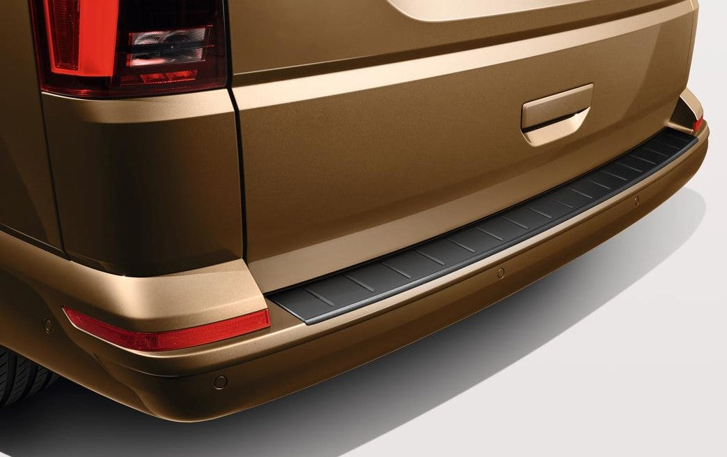 Genuine VW Rear Bumper Protector (BLACK) for Multivan / California / Transporter T6.1 and T6 - Genuine Volkswagen