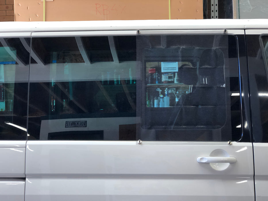Insect Screen for Side Window including 4 magnets VW T5, T6 Multivan, Transporter and Caravelle