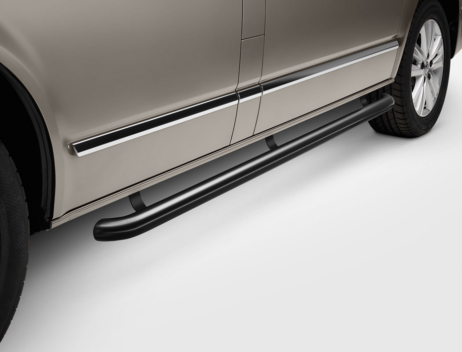 Genuine Side Tubes (BLACK) for Multivan / California / Caravelle T6.1 / T6 - Genuine Volkswagen