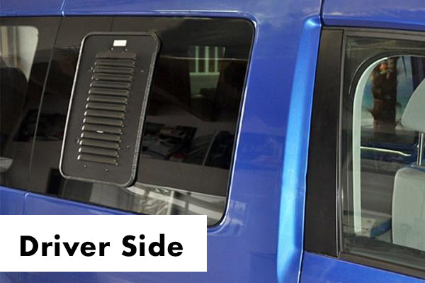 Ventilation Grill Sliding Window Caddy Driver or Passenger Side