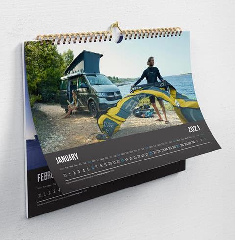 We need your photos - 2021 KombiLife Kombi Dreaming A4 Wall Calendar