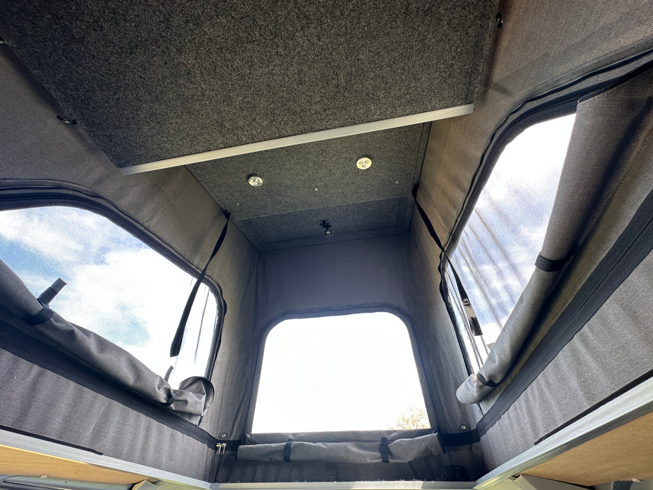 Horizon Sport Pop-Top Roof - Slimline VW T5 or T6 Transporter & Multivan Elevating Roof incl Roof Bed & Open Sky Canvas