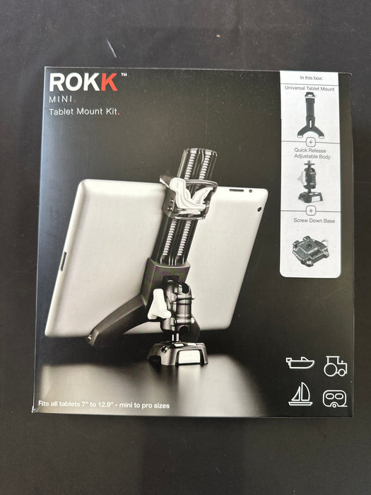 ROKK – Mini Universal Tablet Mount Kit – Screw Down Base