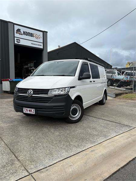 2021 VW TRANSPORTER CREWVAN TDI340 LWB T6.1 - CANDY WHITE - [USED]