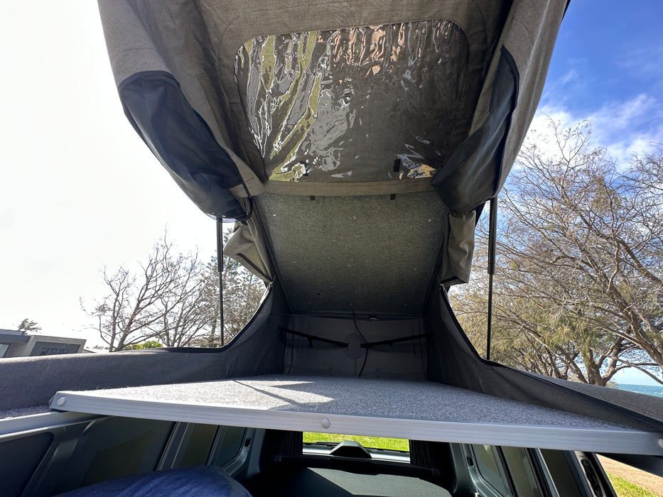 Horizon Sport Pop-Top Roof - Slimline VW T5 or T6 Transporter & Multivan Elevating Roof incl Roof Bed & Open Sky Canvas