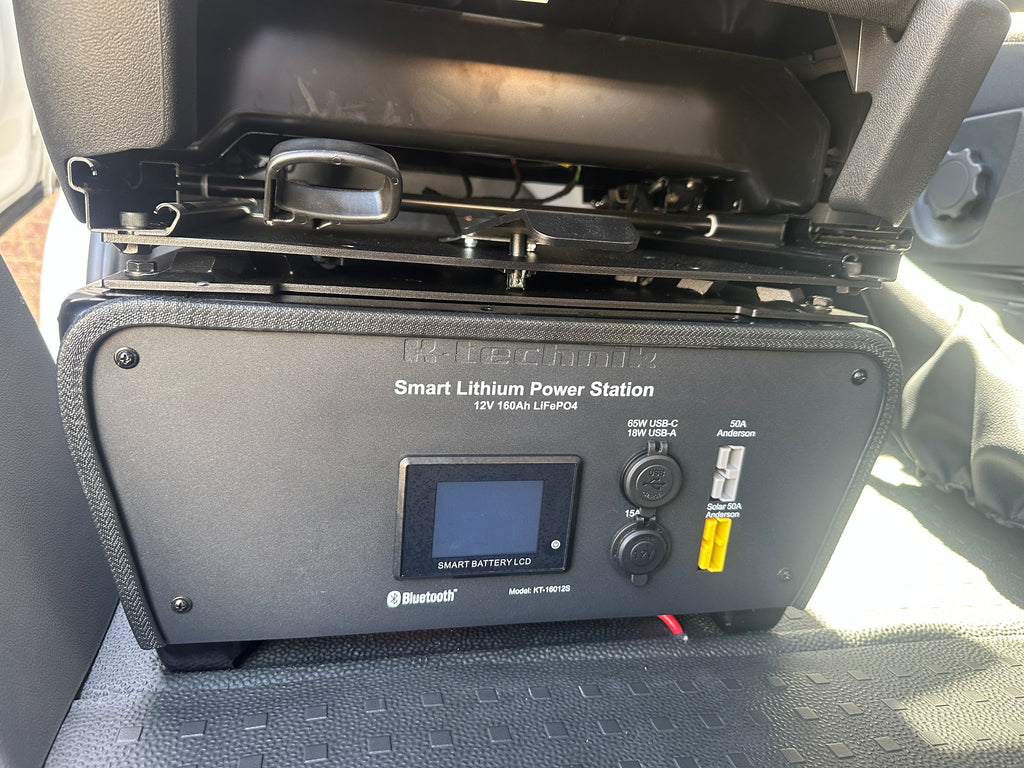 LiFePO4 Smart Lithium Under-seat Power Station 12V 160Ah for VW Campervans V2