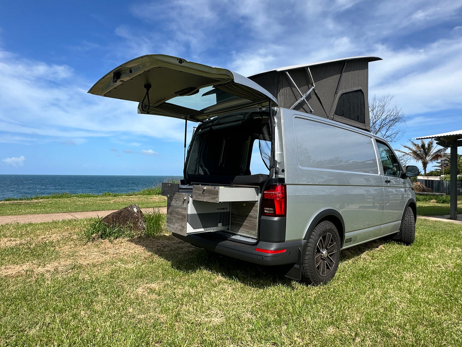Horizon Sport Pop-Top Roof - Slimline VW T5 or T6 Transporter & Multivan Elevating Roof incl Roof Bed & Open Sky Canvas