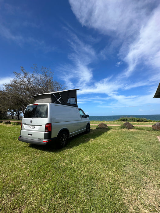 Horizon Sport Pop-Top Roof - Slimline VW T5 or T6 Transporter & Multivan Elevating Roof incl Roof Bed & Open Sky Canvas
