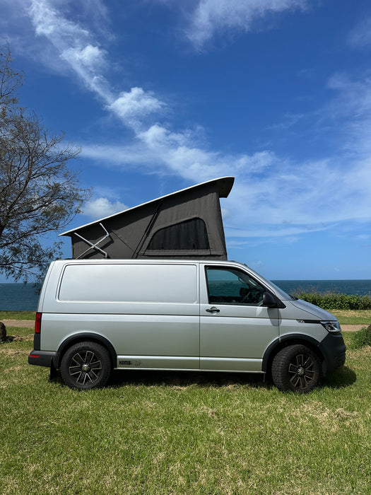 Horizon Sport Pop-Top Roof - Slimline VW T5 or T6 Transporter & Multivan Elevating Roof incl Roof Bed & Open Sky Canvas