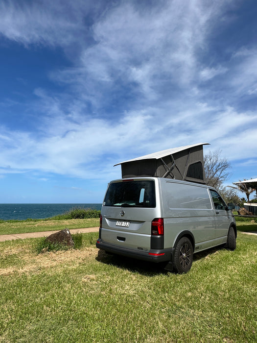 Horizon Sport Pop-Top Roof - Slimline VW T5 or T6 Transporter & Multivan Elevating Roof incl Roof Bed & Open Sky Canvas