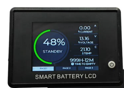 200Ah 12V Lithium LiFePO4 Integrated Portable Battery w/ Remote Touchscreen