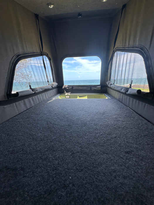 Horizon Sport Pop-Top Roof - Slimline VW T5 or T6 Transporter & Multivan Elevating Roof incl Roof Bed & Open Sky Canvas