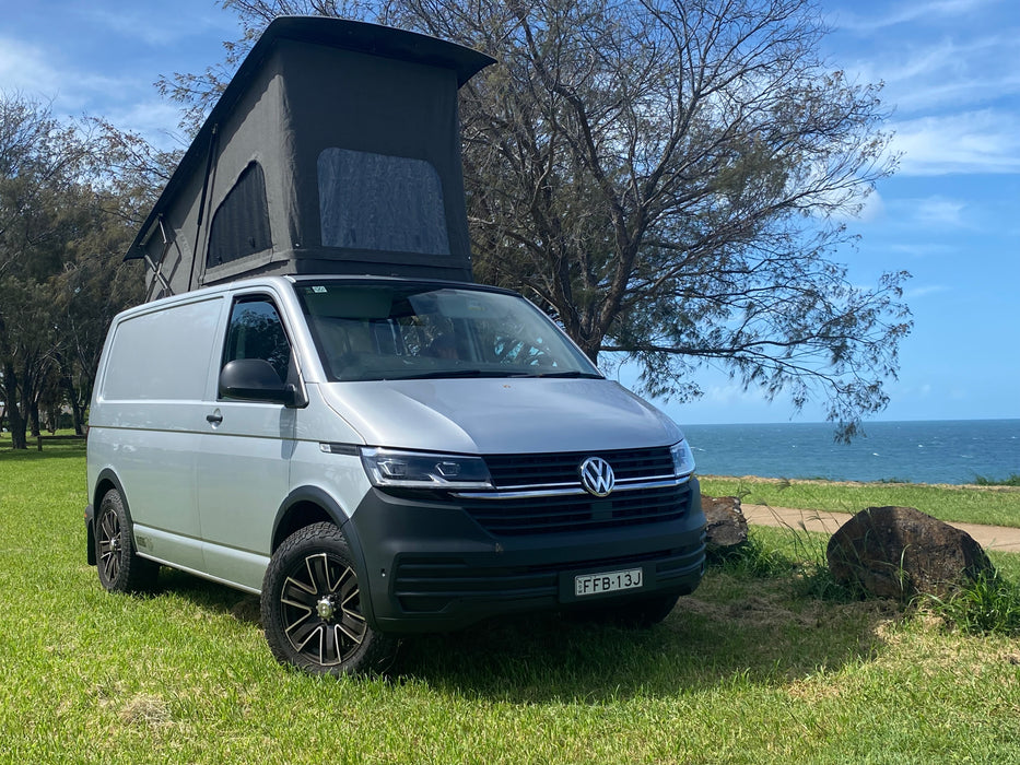 Horizon Sport Pop-Top Roof - Slimline VW T5 or T6 Transporter & Multivan Elevating Roof incl Roof Bed & Open Sky Canvas