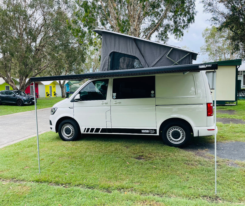 Horizon Sport Pop-Top Roof - Slimline VW T5 or T6 Transporter & Multivan Elevating Roof incl Roof Bed & Open Sky Canvas