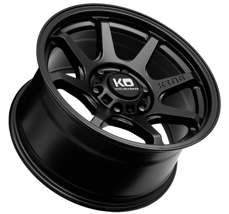 GRAPPLER - Alloy Wheel for VW T6.1 / T6 / T5 - Satin Black - 17x7.5 - 5/12035P - 1250KG