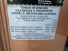 Hayman Reese 50mm Towbar  Tow rating Placard for Volkswagen T6.1 and T6 and T5GP and T5 Transporter Multivan Caravelle and California 