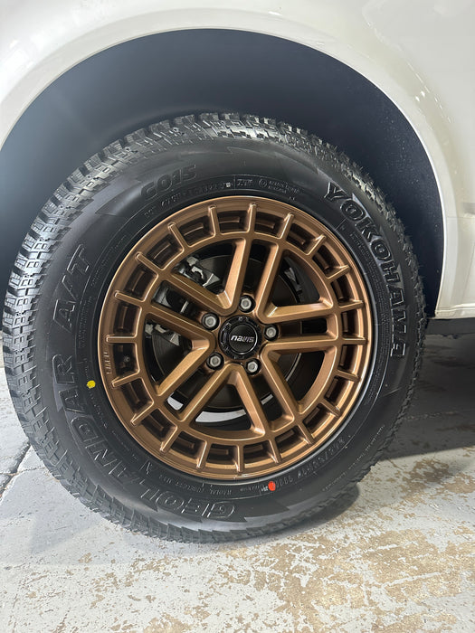 Navis MAC-AT – 17″ Bronze Finish 8.5J 5×120 Alloy Wheels – Load Rated