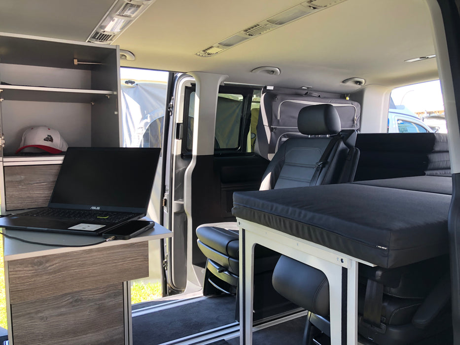 VanEssa Interior Storage Tower for Volkswagen T5/T6/6.1 California / Multivan / Transporter
