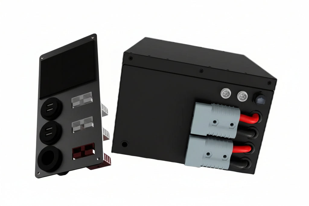 12V 314Ah LiFePO4 Smart Lithium Under-seat Power Station For Mercedes Sprinter