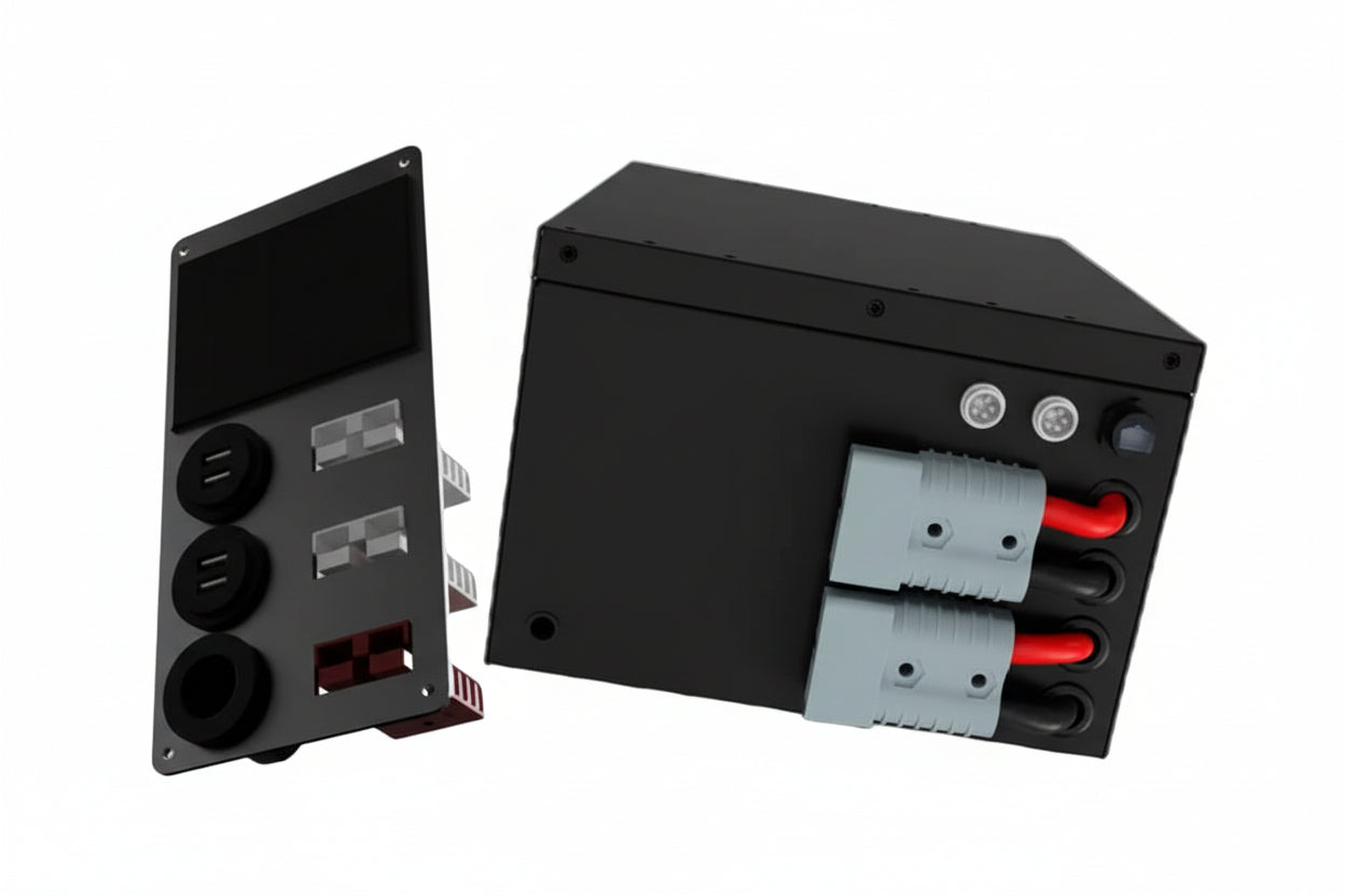 12V 314Ah LiFePO4 Smart Lithium Under-seat Power Station For Mercedes Sprinter
