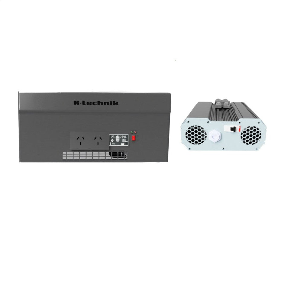 K-technik 2500W Pure Sine Wave Inverter Kit For VW T7 Transporter / T7 Caravelle / Ford Transit Custom V710 / Ford Tourneo 2023+