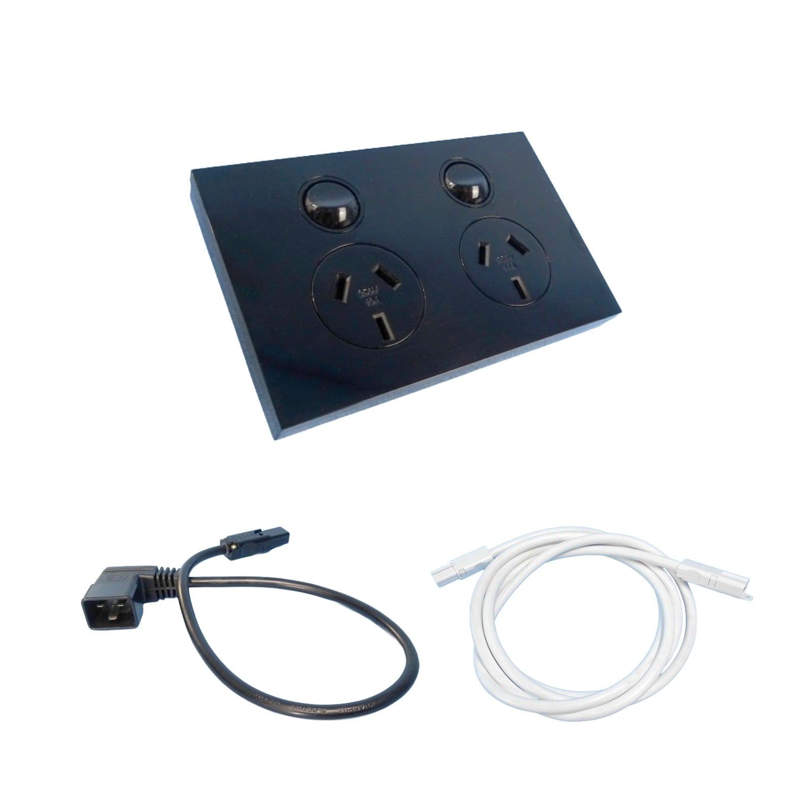 K-technik 240V Remote Double Outlet Kit